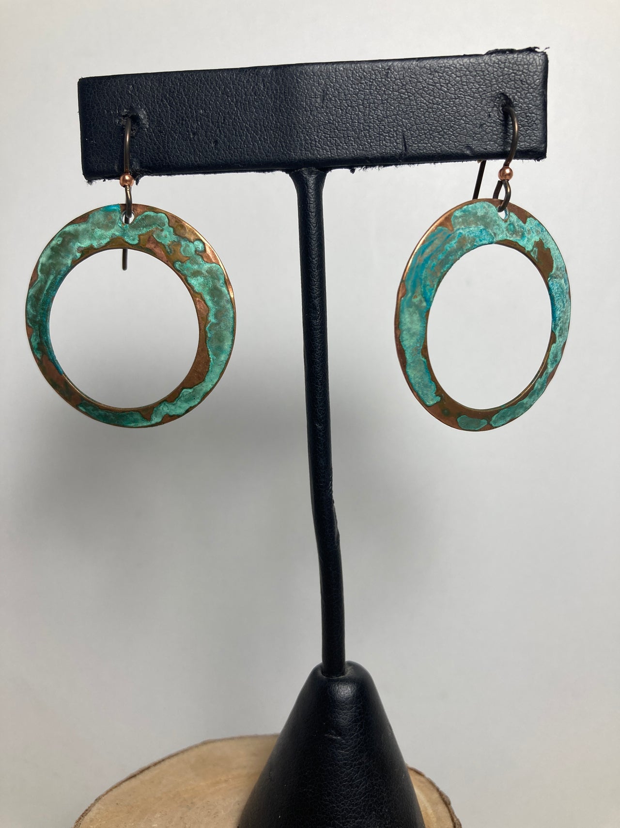 Large Disc w/ Cutout Earrings