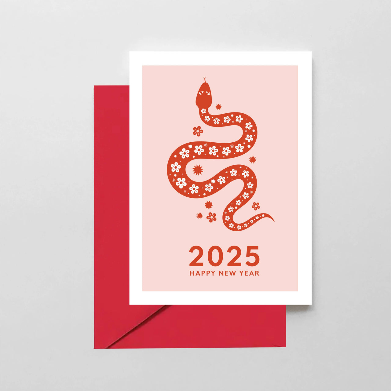 2025 Lunar New Year Design Card + Red Envelope